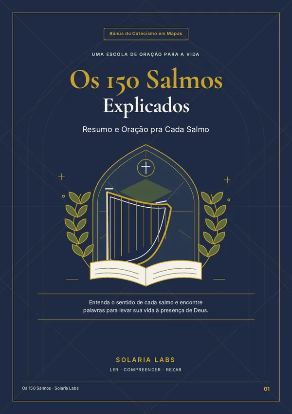 Capa de Os 150 Salmos Explicados